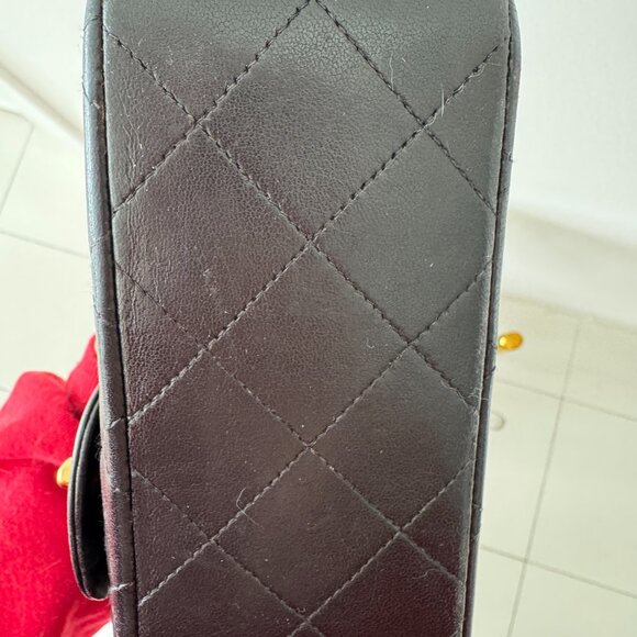 Chanel vintage black classic flap GHW - Picture 10 of 16